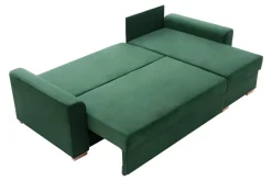 Exline Narożnik z 2 pojemnikami zielony DRITTO