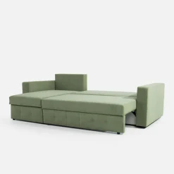 inny Narożnik z 2 pojemnikami zielony LAVERNA