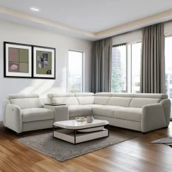 inny Narożnik z barkiem i funkcją relaks LIVORNO prawy