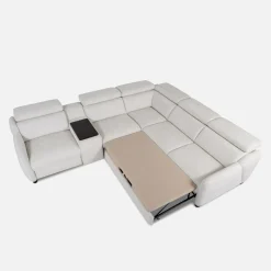 inny Narożnik z barkiem i funkcją relaks LIVORNO prawy