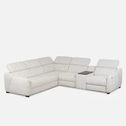 Narożniki|Trend Line Narożnik z barkiem i funkcją relaks LIVORNO lewy