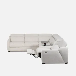 Narożniki|Trend Line Narożnik z barkiem i funkcją relaks LIVORNO lewy