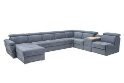 Narożniki|Impresti Narożnik z barkiem i funkcją relaks CLEO prawy