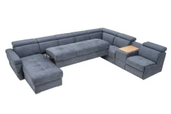 Narożniki|Impresti Narożnik z barkiem i funkcją relaks CLEO prawy