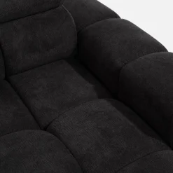 Narożniki|Werdomo Narożnik z elektryczną regulacją siedziska ciemnoszary BULL S prawy