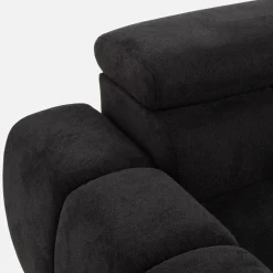 Narożniki|Werdomo Narożnik z elektryczną regulacją siedziska ciemnoszary BULL S prawy