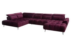 Werdomo Narożnik z elektrycznie wysuwanym siedziskiem MONTANA XL lewy