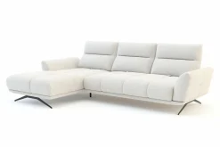 Narożniki|Instilo Narożnik z przesuwanym oparciem ADILIO prawy