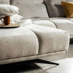 Narożniki|Instilo Narożnik z przesuwanym oparciem ADILIO prawy