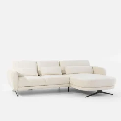 Narożniki|Werdomo Narożnik z regulacją siedziska biały ILUSIO MINI prawy