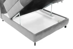 Narożniki|Instilo Narożnik z regulacją zagłówków jasnoszary MAROLA prawy