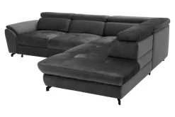 Instilo Narożnik z regulacją zagłówków ciemnoszary MAROLA lewy