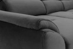 Instilo Narożnik z regulacją zagłówków ciemnoszary MAROLA lewy