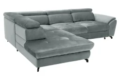 Instilo Narożnik z regulacją zagłówków szary MAROLA prawy