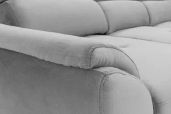 Narożniki|Instilo Narożnik z regulacją zagłówków jasnoszary MAROLA lewy