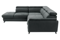 Instilo Narożnik z regulacją zagłówków grafitowy MAROLA prawy