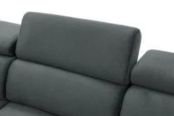 Instilo Narożnik z regulacją zagłówków grafitowy MAROLA prawy