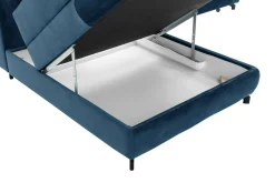 Instilo Narożnik z regulacją zagłówków niebieski MAROLA prawy