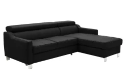 Trend Line Narożnik z regulacją zagłówków czarny ASTI prawy