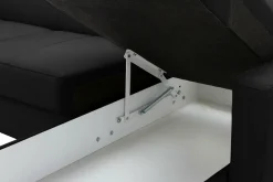 Trend Line Narożnik z regulacją zagłówków czarny ASTI prawy