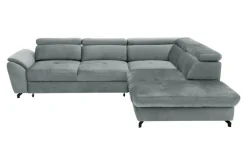 Narożniki|Instilo Narożnik z regulacją zagłówków szary MAROLA lewy