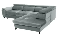 Narożniki|Instilo Narożnik z regulacją zagłówków szary MAROLA lewy