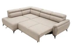 Werdomo Narożnik z regulowanymi zagłówkami ATLANTA lewy