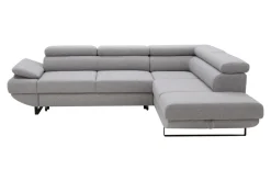 Narożniki|Werdomo Narożnik z regulowanymi zagłówkami szary GIO prawy