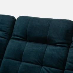 Narożniki|inny Narożnik z regulowanymi zagłówkami granatowy CRYSTAL lewy