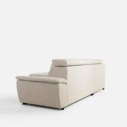 Narożniki|inny Narożnik z regulowanymi zagłówkami beżowy LUTON lewy