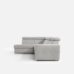 Narożniki|inny Narożnik z regulowanymi zagłówkami szary LENA lewy