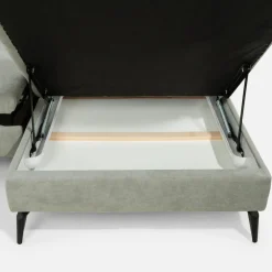 Narożniki|New Form Narożnik z regulowanymi zagłówkami jasnoszary JAZZY L prawy