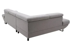 Narożniki|Werdomo Narożnik z regulowanymi zagłówkami szary GIO lewy