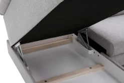 Narożniki|Werdomo Narożnik z regulowanymi zagłówkami szary GIO lewy