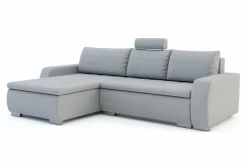 Narożnik z zagłówkiem szary CAMPO