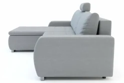 Narożnik z zagłówkiem szary CAMPO