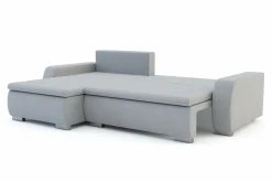 Narożnik z zagłówkiem szary CAMPO