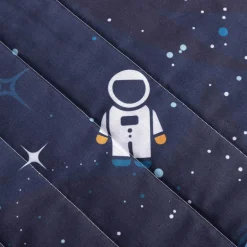 Dzieci Narzuta dziecięca kosmos ROCKET 150x200 cm