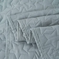 Dzieci inny Narzuta jasnozielona DABU STAR 140x200 cm