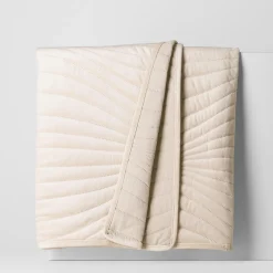 Koce I Narzuty| Narzuta na łóżko beżowa NEW WAVE 220x240 cm