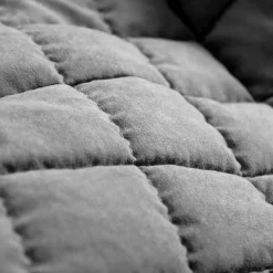 inny Narzuta na łóżko ciemnoszara GISELLE 180x200 cm