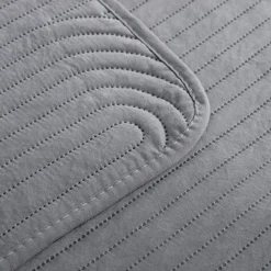 inny Narzuta na łóżko ciemnoszara TOSCA 180x200 cm