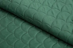 Koce I Narzuty| Narzuta na łóżko ciemnozielona NICEA 220x240 cm