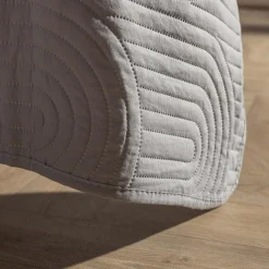 inny Narzuta na łóżko jasnoszara TOSCA 220x200 cm