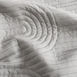 inny Narzuta na łóżko jasnoszara TOSCA 220x200 cm