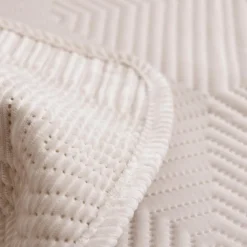 Koce I Narzuty|inny Narzuta na łóżko kremowa HYPNOSE 220x240 cm