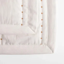 inny Narzuta na łóżko kremowa VANILLA DOTS 200x220 cm