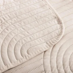 Koce I Narzuty|inny Narzuta na łóżko pikowana beżowa TOSCA 180x200 cm