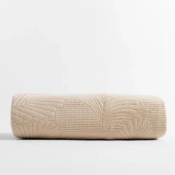 Koce I Narzuty|inny Narzuta na łóżko pikowana beżowa FERN 200x220 cm