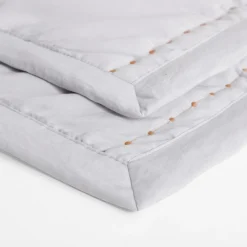 Koce I Narzuty|inny Narzuta na łóżko szara VANILLA DOTS 200x220 cm